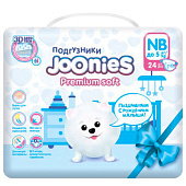 Подгузники Joonies Premium Soft NB 0–5 кг 953200 24 штуки 1